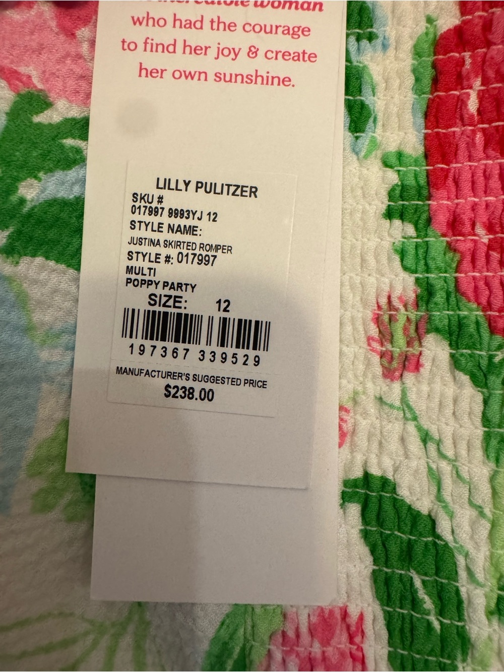 Lilly Pulitzer romper - Picture 2 of 4